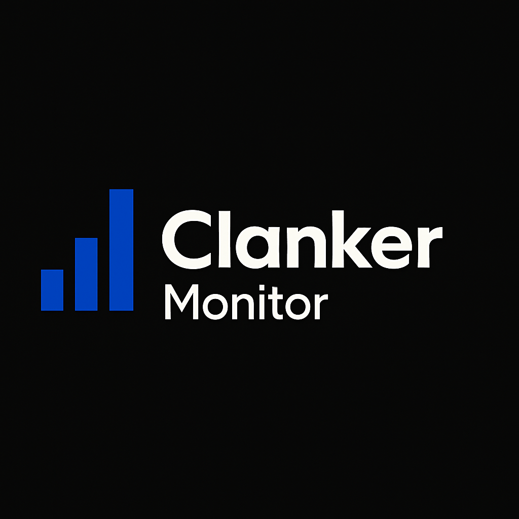Clanker Monitor Logo